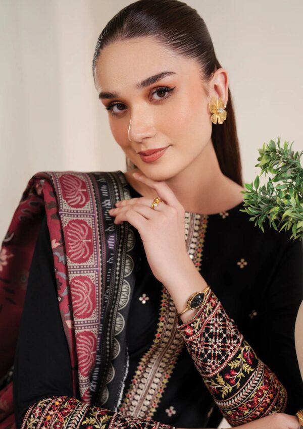 Garnet Clothing Silhouette Bakhtawar Pret Collection Winter Collection