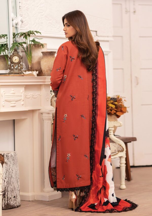 Roheenaz Meraki Rm 06a Mauve Winter Collection