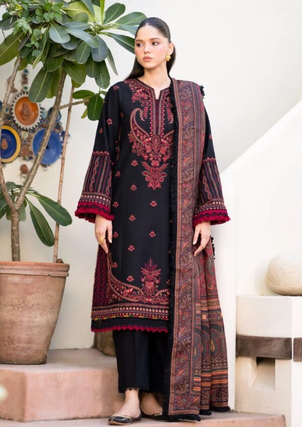 Xenia Dhoop Kinaray Dk 03 Siyah Winter Collection