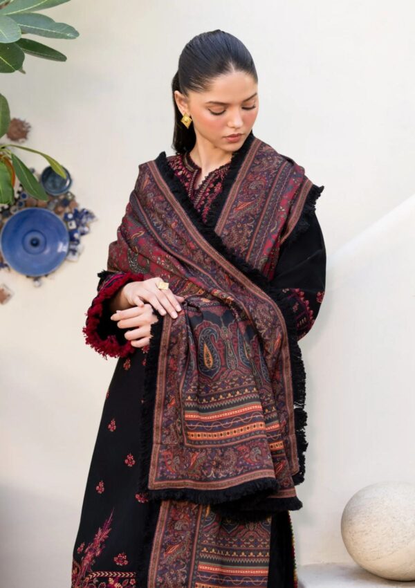 Xenia Dhoop Kinaray Dk 03 Siyah Winter Collection