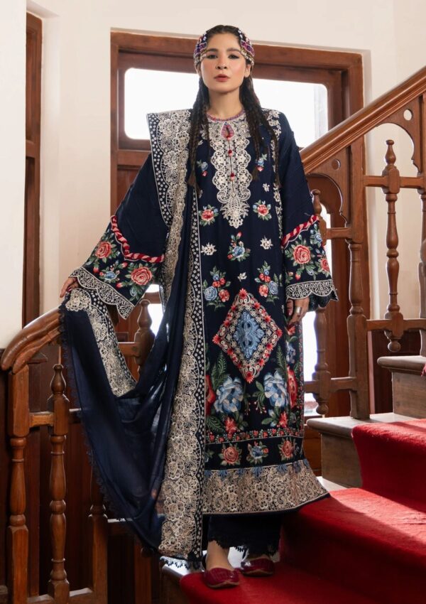 Maryam Hussain Shawl D 10 Muse Winter Collection