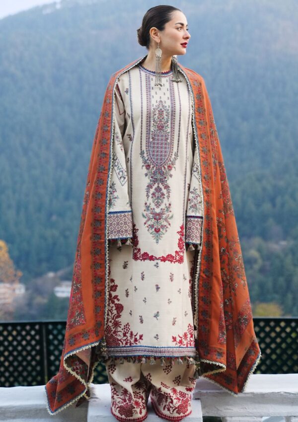 Hussain Rehar Shawl Almas Winter Collection