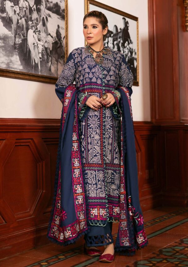 Maryam Hussain Shawl D 9 Breeze Winter Collection