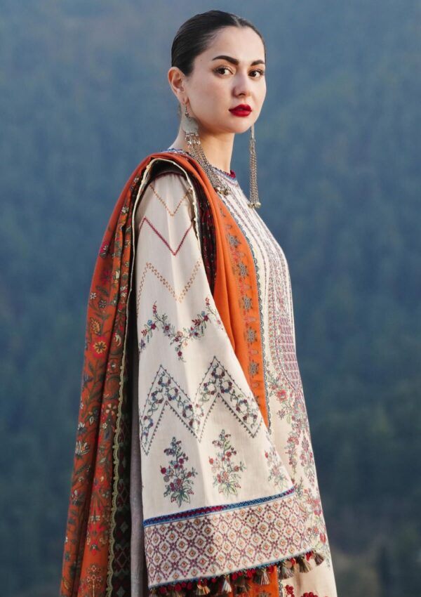 Hussain Rehar Shawl Almas Winter Collection