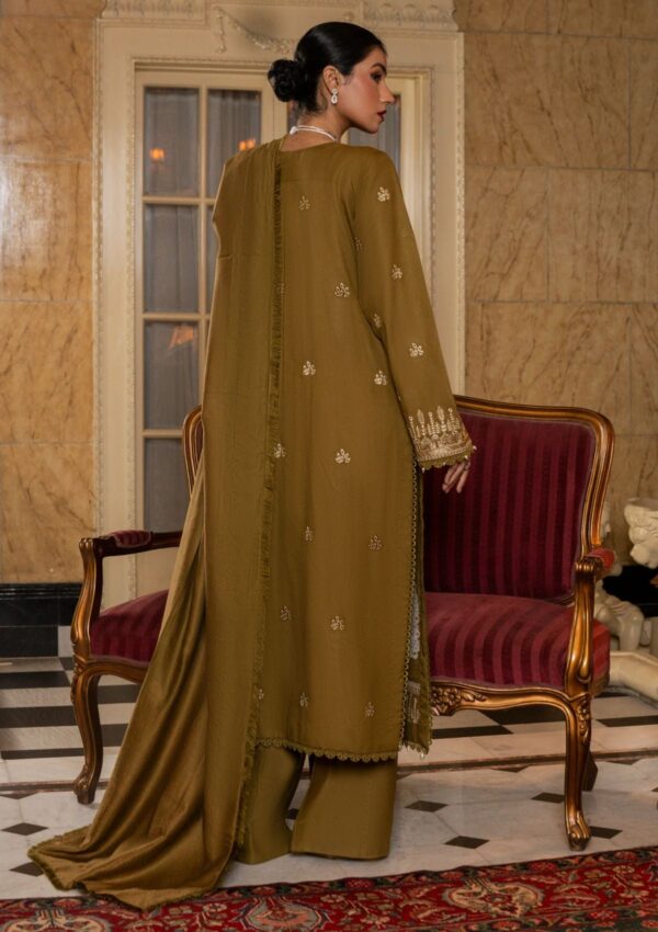 Firdous Embroidered Exclusive Fe 03 Zaitoon Winter Collection