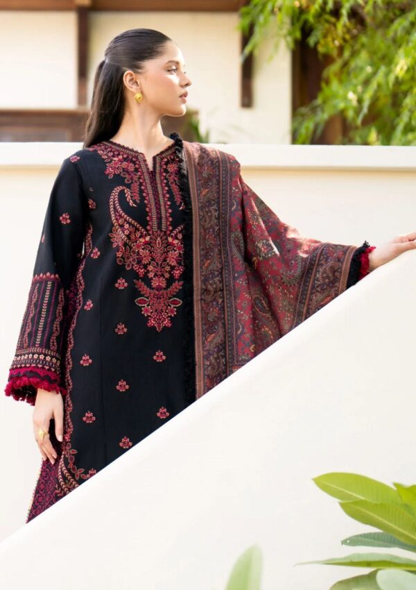 Xenia Dhoop Kinaray Dk 03 Siyah Winter Collection