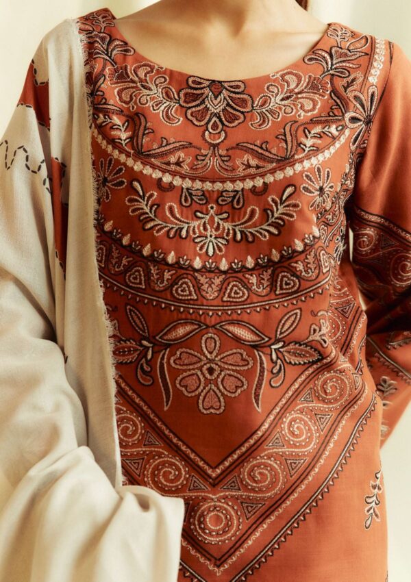 Zara Shahjahan Coco Czw 4b Unstitched Winter Collection