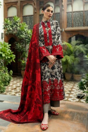 Zainab Chottani Shawls Zc 04 Zemestan Winter Collection