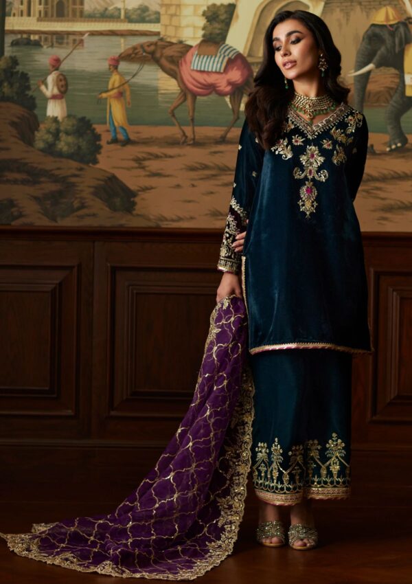 Mina Hasan Velvet Luxe Amani Winter Collection