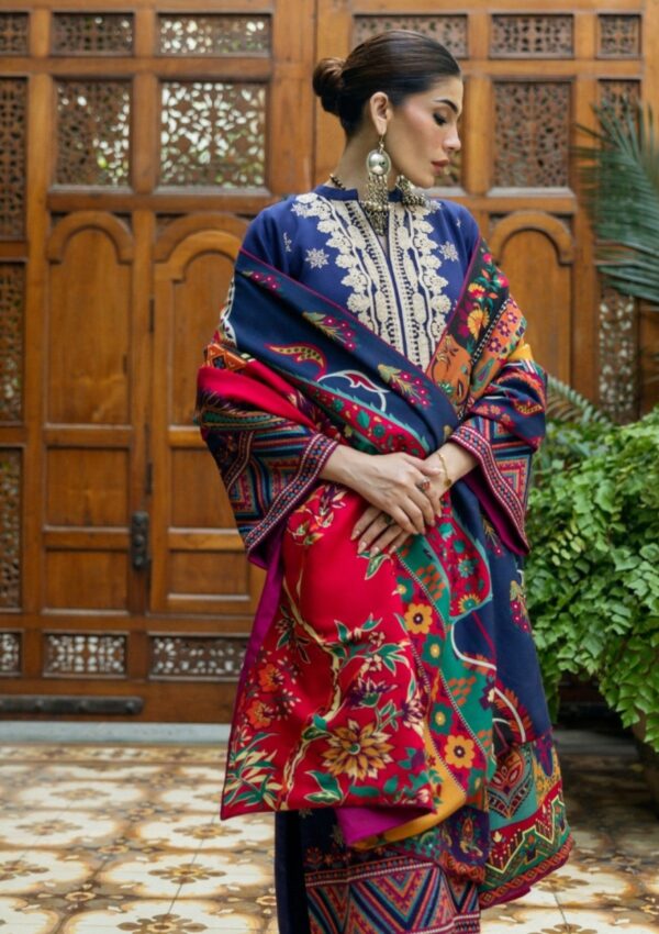 Zainab Chottani Shawls Zc 05 Maya Winter Collection