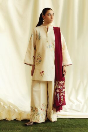 Zara Shahjahan Coco Czw 2b Unstitched Winter Collection