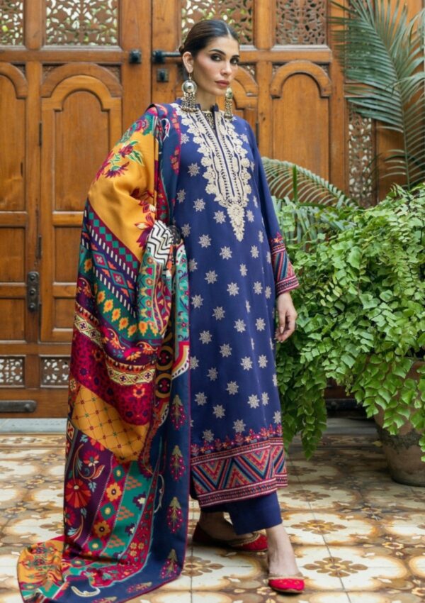 Zainab Chottani Shawls Zc 05 Maya Winter Collection