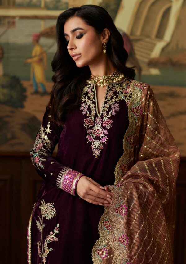 Mina Hasan Velvet Luxe Ayesha Winter Collection