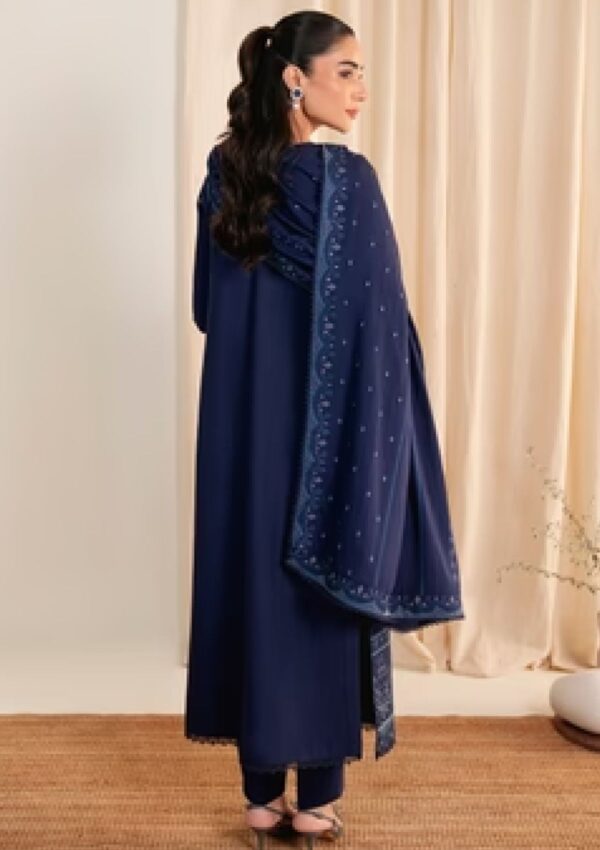 Neeshay Fall Sapphire Blue Pret Collection Winter Collection