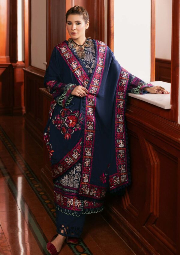 Maryam Hussain Shawl D 9 Breeze Winter Collection