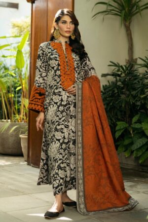 Zainab Chottani Shawls Zc 06 Mysha Winter Collection