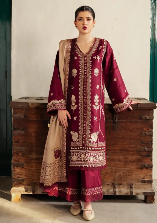 Bin Ilyas Bupr 751B Unstitched Winter Collection