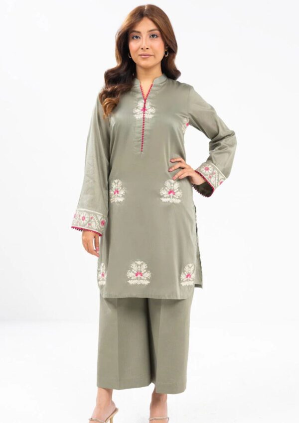 Al Karam Fw56.1 L Green Unstitched Winter Collection