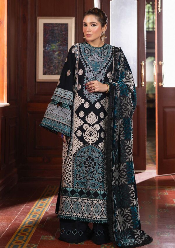 Maryam Hussain Shawl D 3 Evening Winter Collection