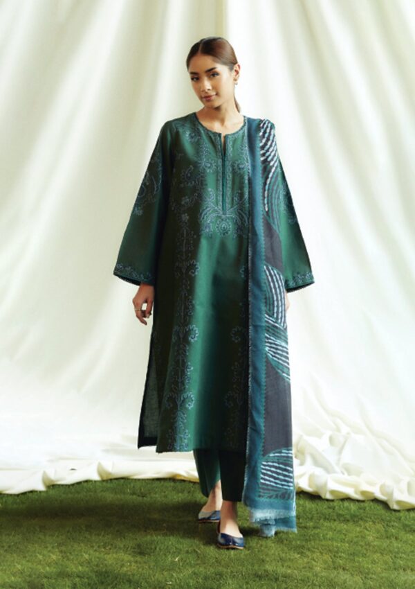 Zara Shahjahan Coco Czw 5b Unstitched Winter Collection