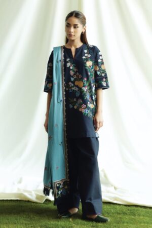 Zara Shahjahan Coco Czw 7b Unstitched Winter Collection