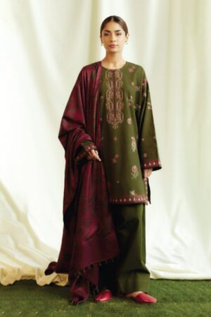 Zara Shahjahan Coco Czw 8b Unstitched Winter Collection