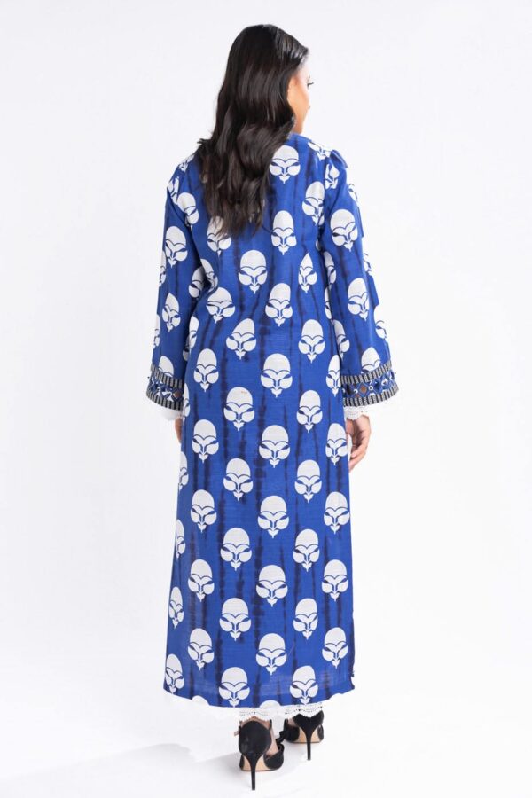 Al Karam Fw53.1 Blue Unstitched Winter Collection