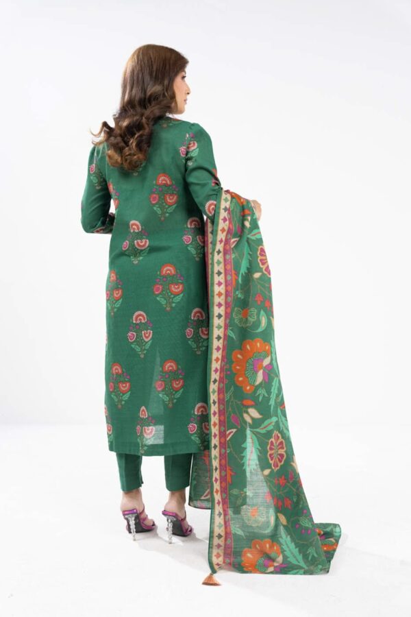 Al Karam Fw60.1 Green Unstitched Winter Collection