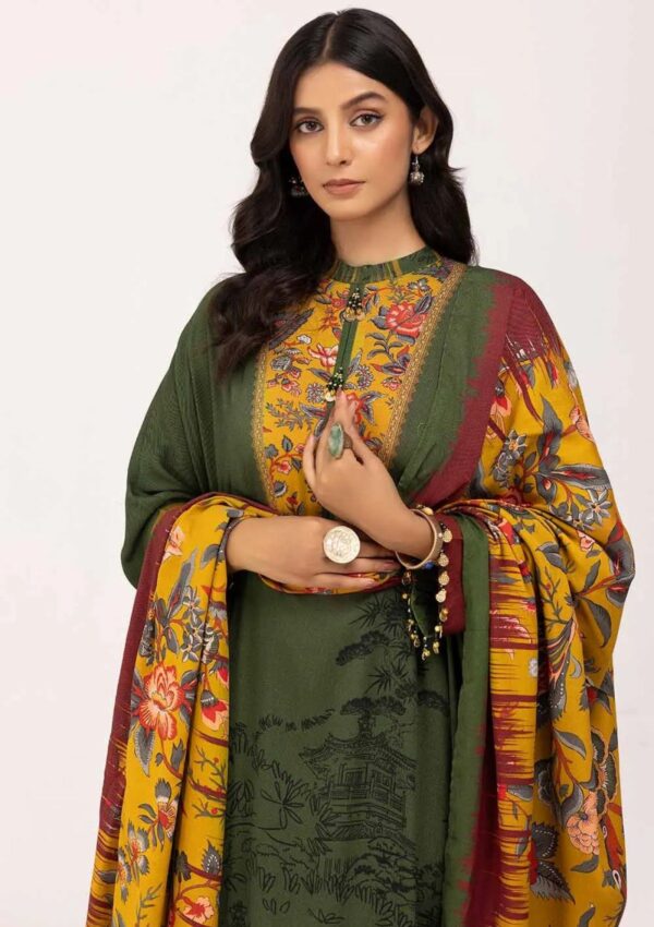 Gul Ahmed 3Pcs Cv42008 Unstitched Winter Collection