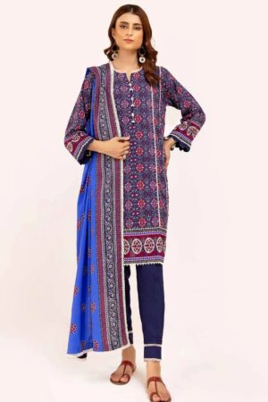 Gul Ahmed 3pcs Lt42008 Unstitched Winter Collection