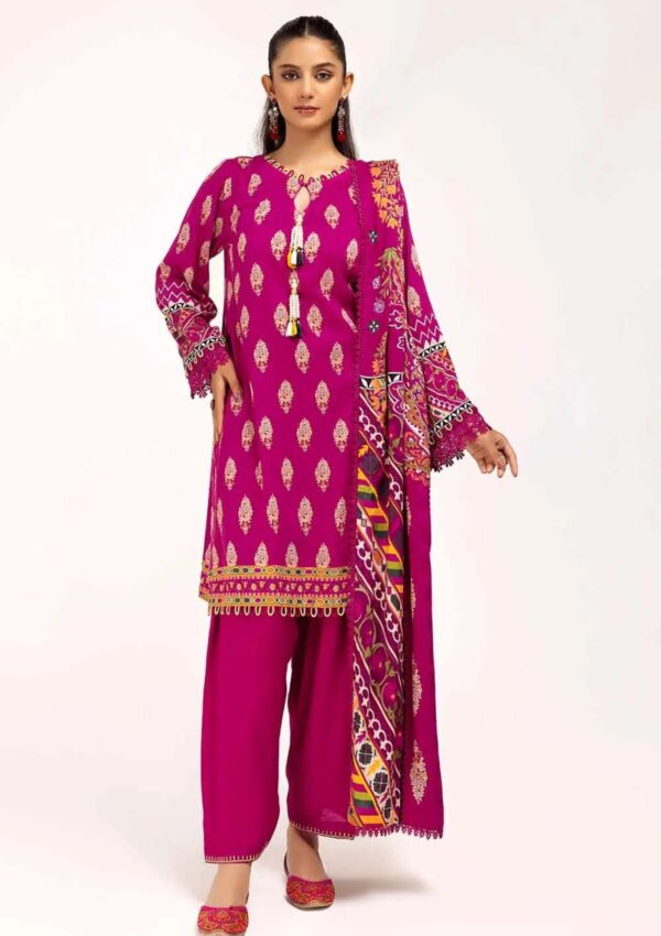 Gul Ahmed 3pcs Lt42011 Unstitched Winter Collection