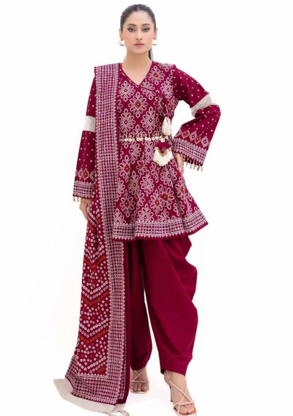 Gul Ahmed 3Pcs K42002 T Unstitched Winter Collection