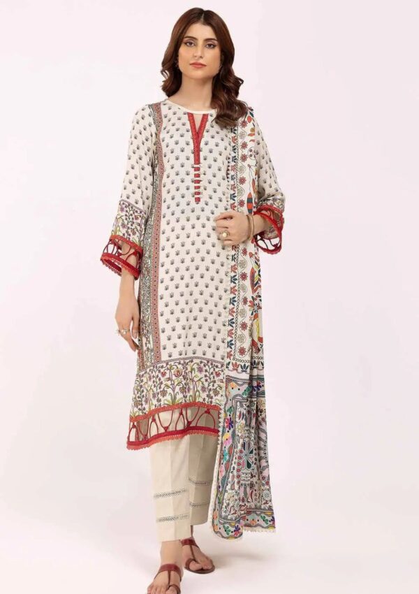 Gul Ahmed 3Pcs Cv42002 Unstitched Winter Collection