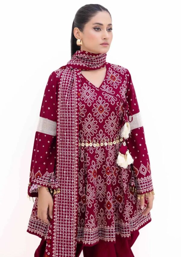 Gul Ahmed 3Pcs K42002 T Unstitched Winter Collection