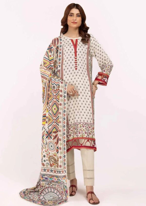 Gul Ahmed 3Pcs Cv42002 Unstitched Winter Collection