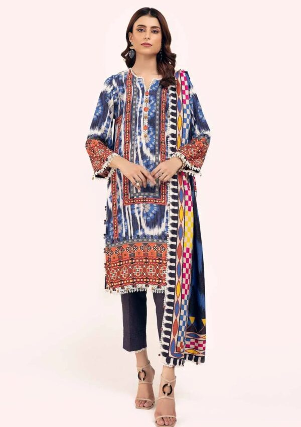 Gul Ahmed 3pcs Ay42004 Unstitched Winter Collection