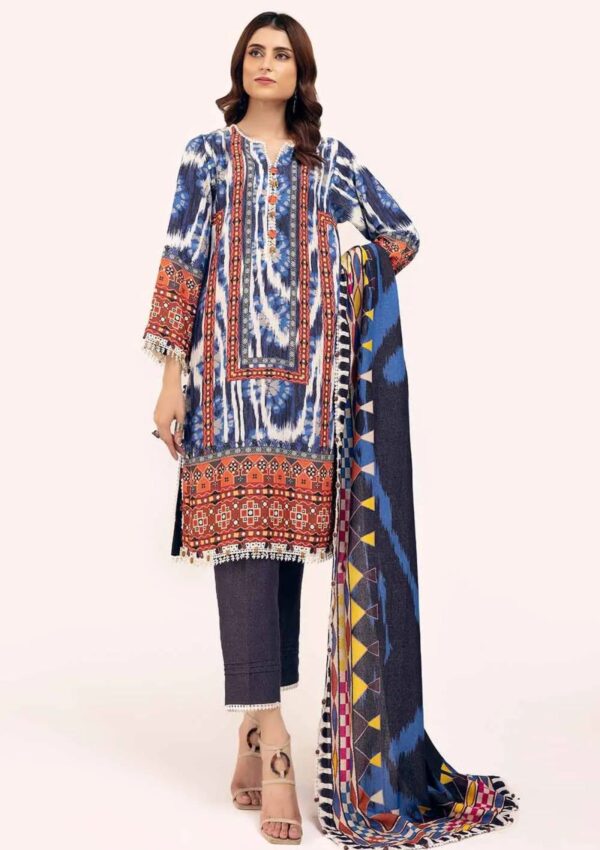 Gul Ahmed 3pcs Ay42004 Unstitched Winter Collection