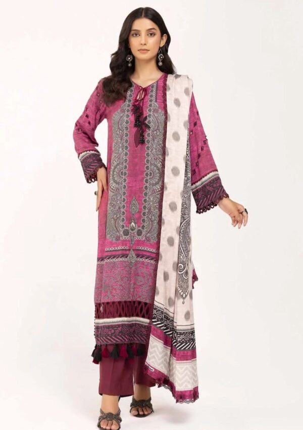 Gul Ahmed 3Pcs Cv42004 Unstitched Winter Collection