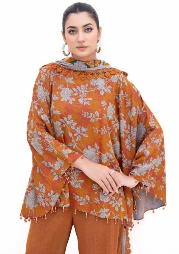 Gul Ahmed 3pcs Dh42001 Unstitched Winter Collection