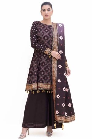 Gul Ahmed 3pcs K42004 L Unstitched Winter Collection