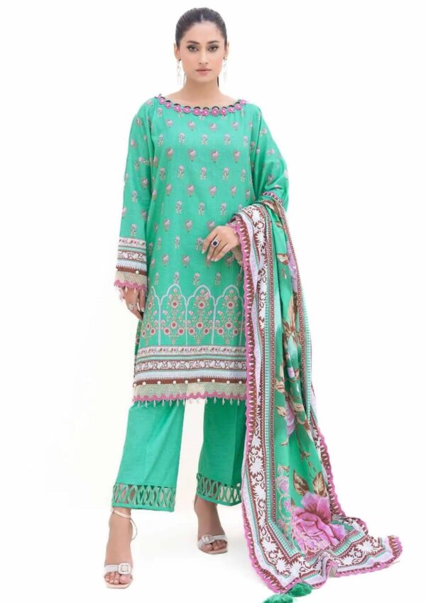 Gul Ahmed 3pcs K42007 L Unstitched Winter Collection