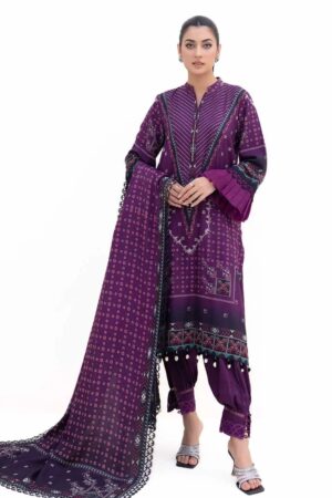 Gul Ahmed 3pcs Dh42008 Unstitched Winter Collection