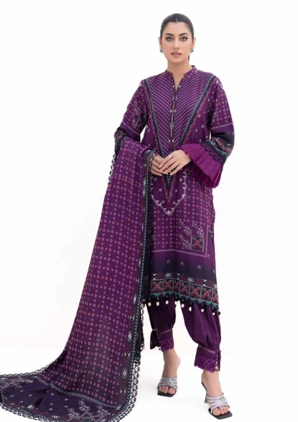 Gul Ahmed 3Pcs Dh42008 Unstitched Winter Collection