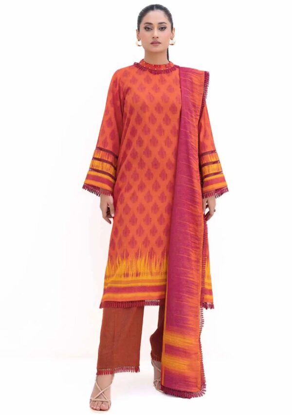 Gul Ahmed 3pcs Dh42007 Unstitched Winter Collection