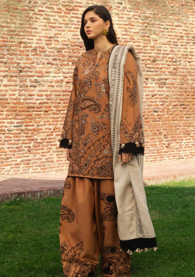 Zara Shahjahan D 06 Unstitched Winter Collection