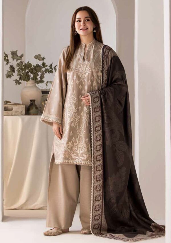 Sobia Nazir Shawl D 03b Winter Collection