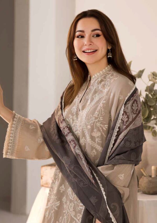 Sobia Nazir Shawl D 03b Winter Collection