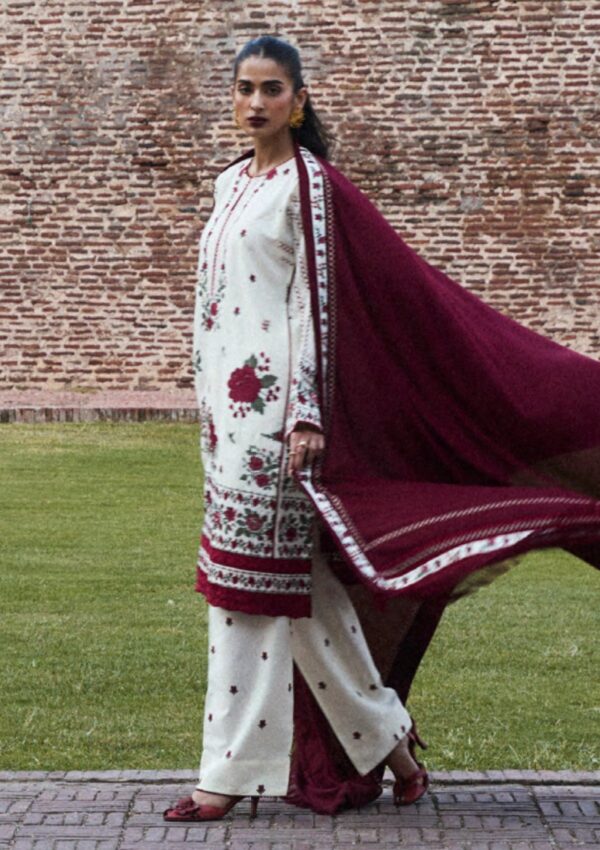 Zara Shahjahan D 01 Unstitched Winter Collection