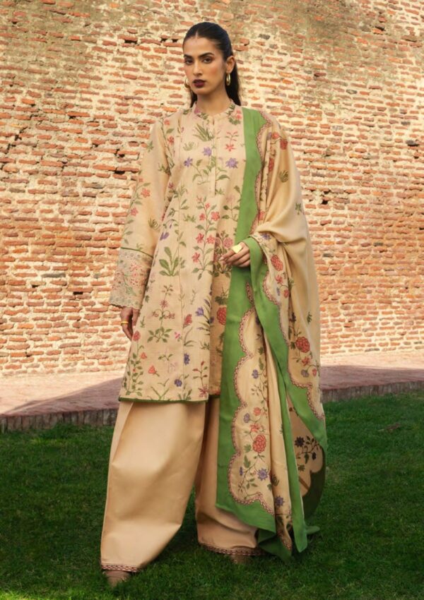 Zara Shahjahan D 03 Unstitched Winter Collection