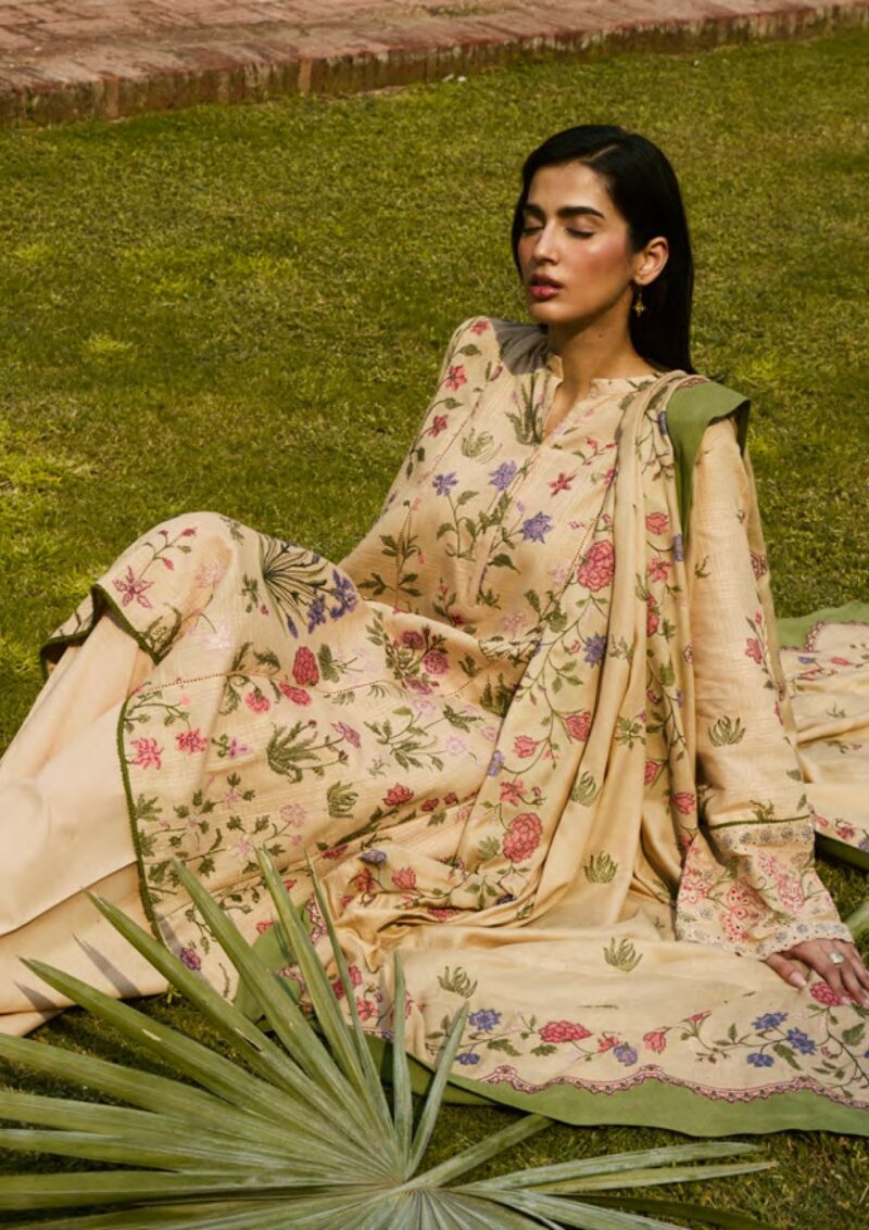 Zara Shahjahan D 03 Unstitched Winter Collection